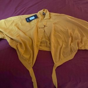 Blind date wrap blouse